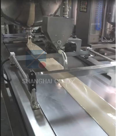 Die forming milk candy line6