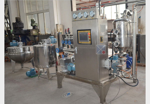 Continuous Vacuum Cooker for soft candy4